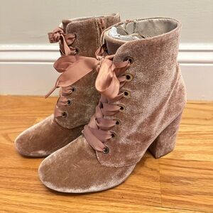 Kenneth Cole Reaction Velvet Boots